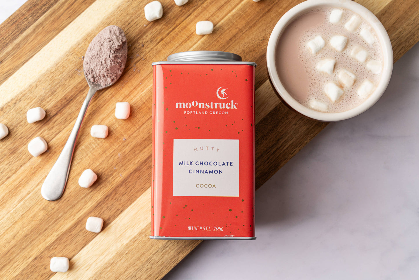 Cinnamon Milk Chocolate Hot Cocoa Tin