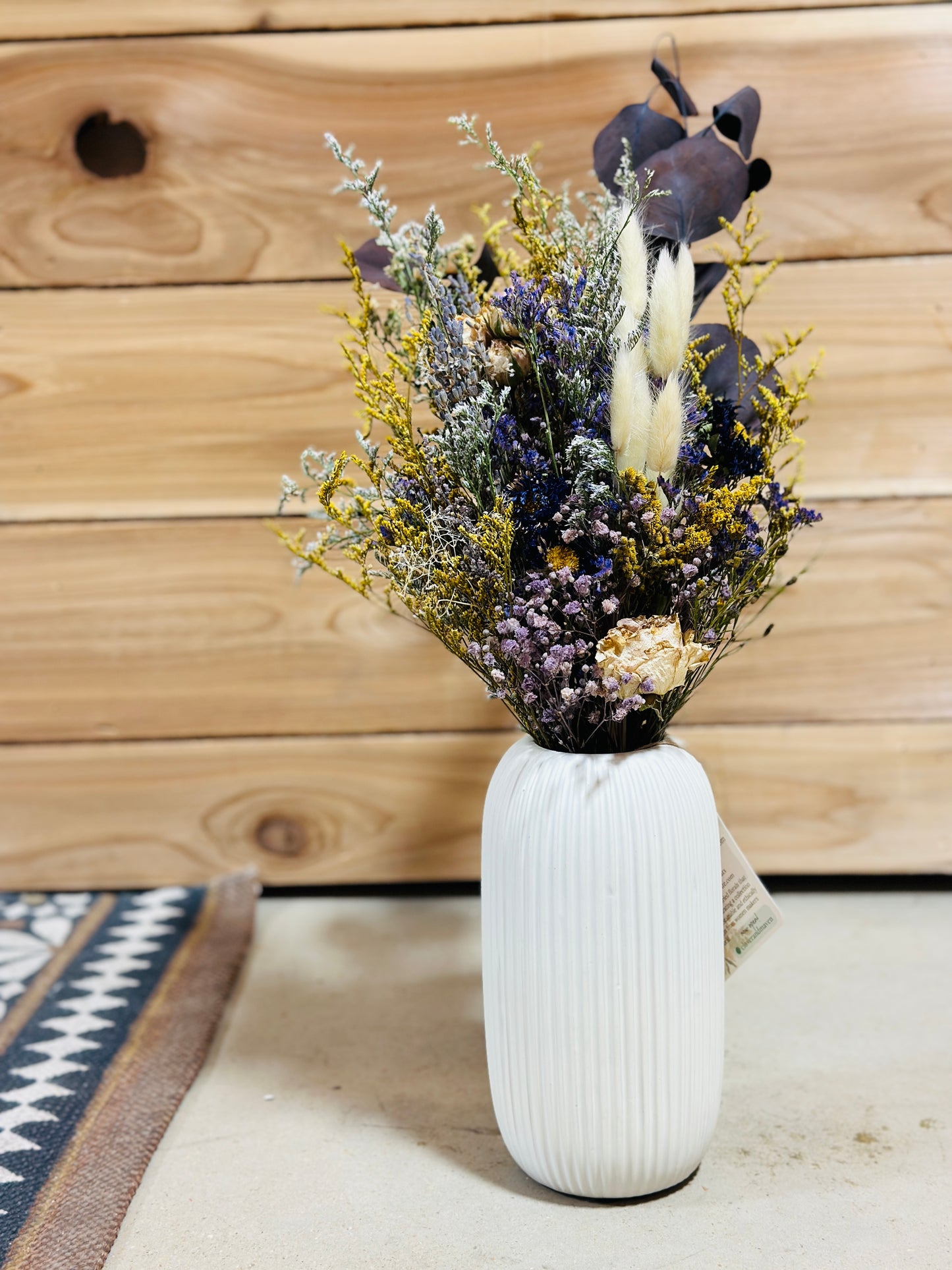 Cream Vase Arrangement - TheShabbyWick