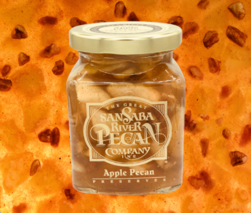 San Saba River Pecan Preserves 11 oz. - TheShabbyWick