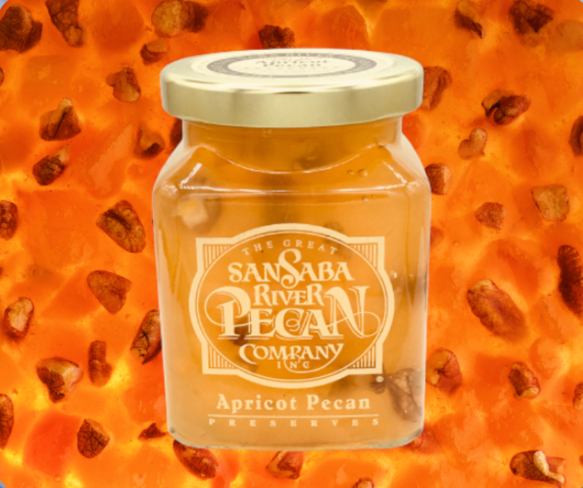 San Saba River Pecan Preserves 11 oz. - TheShabbyWick