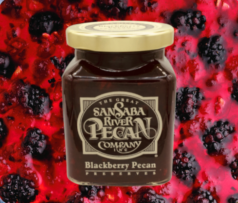 San Saba River Pecan Preserves 11 oz. - TheShabbyWick