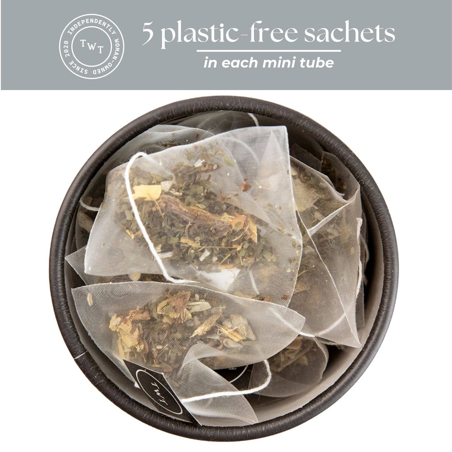 Calming Tea Herbal Tea Tube (5 tea bags)