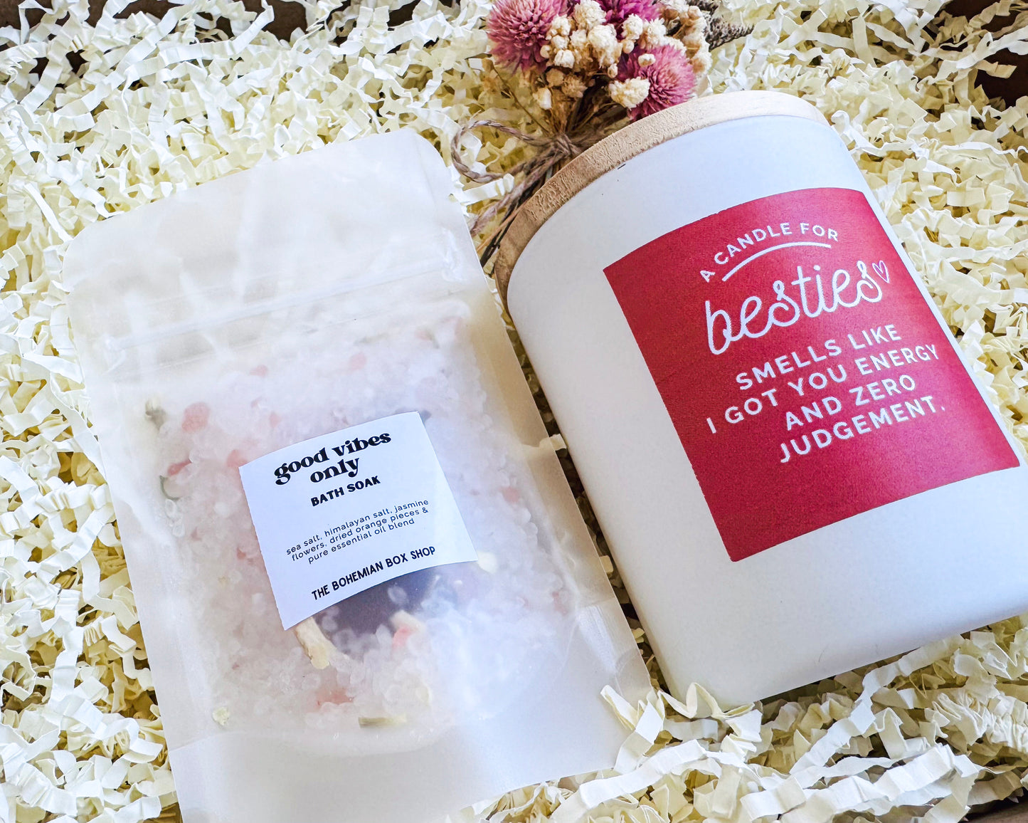 BESTIE Candle Gift Box