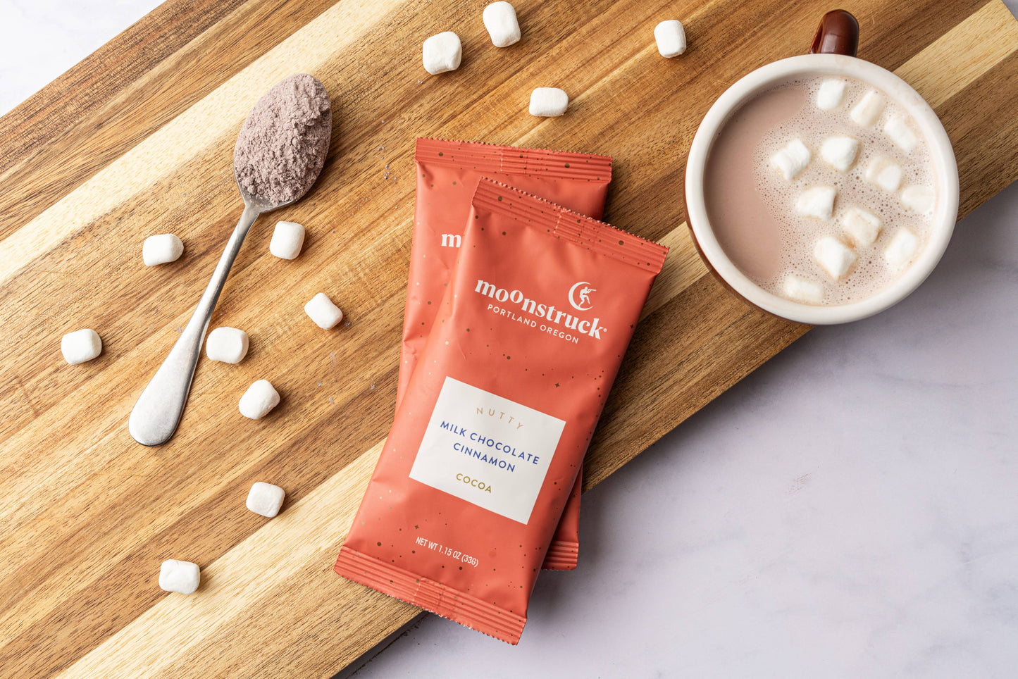 Nutty:Cinnamon Milk Chocolate Hot Cocoa