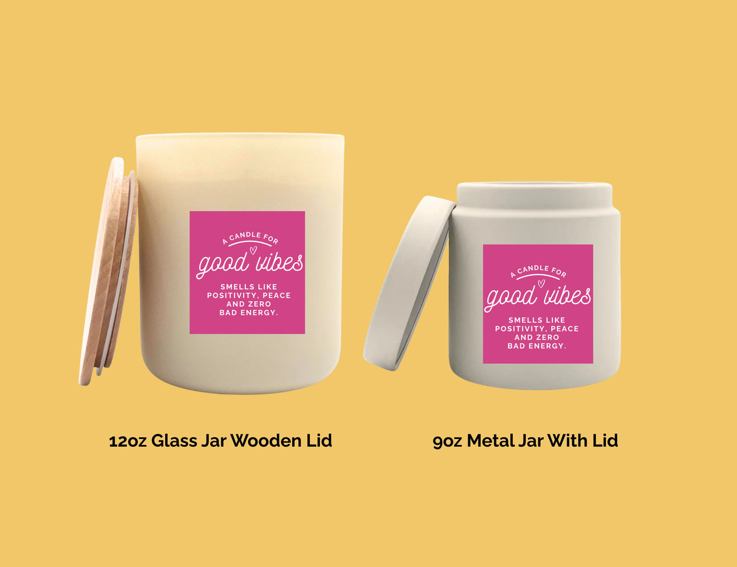 A Candle For GOOD VIBES