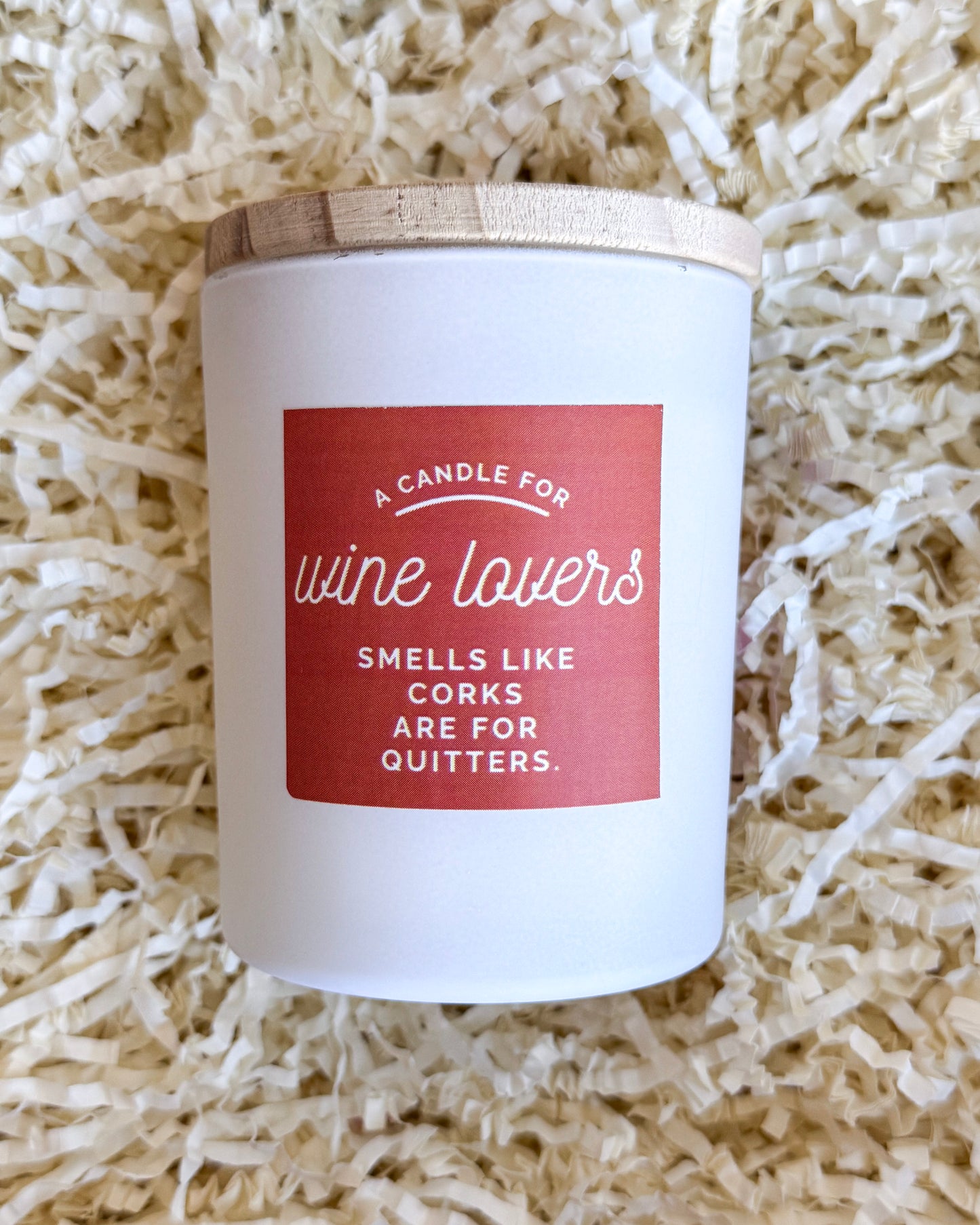 A Candle For WINE LOVERS