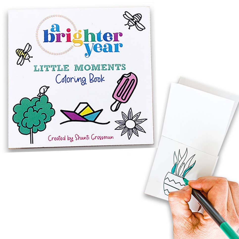 Little Moments Coloring Book - TheShabbyWick
