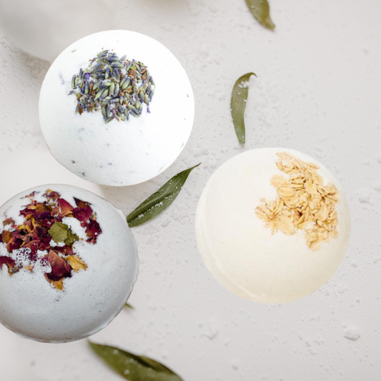 Boxed Bath Bomb: Geranium Rose - TheShabbyWick