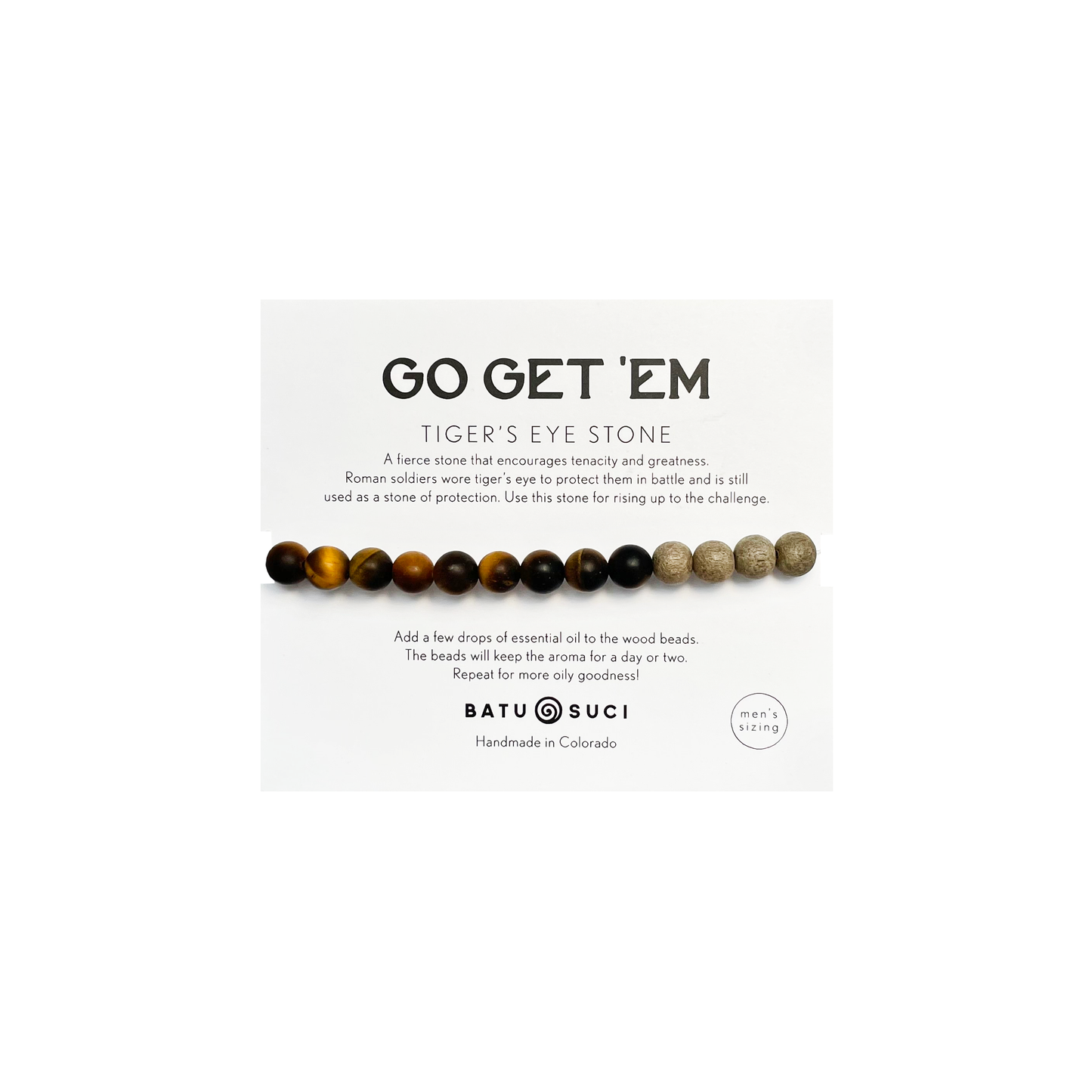 Go Get 'Em Diffuser Bracelet - TheShabbyWick