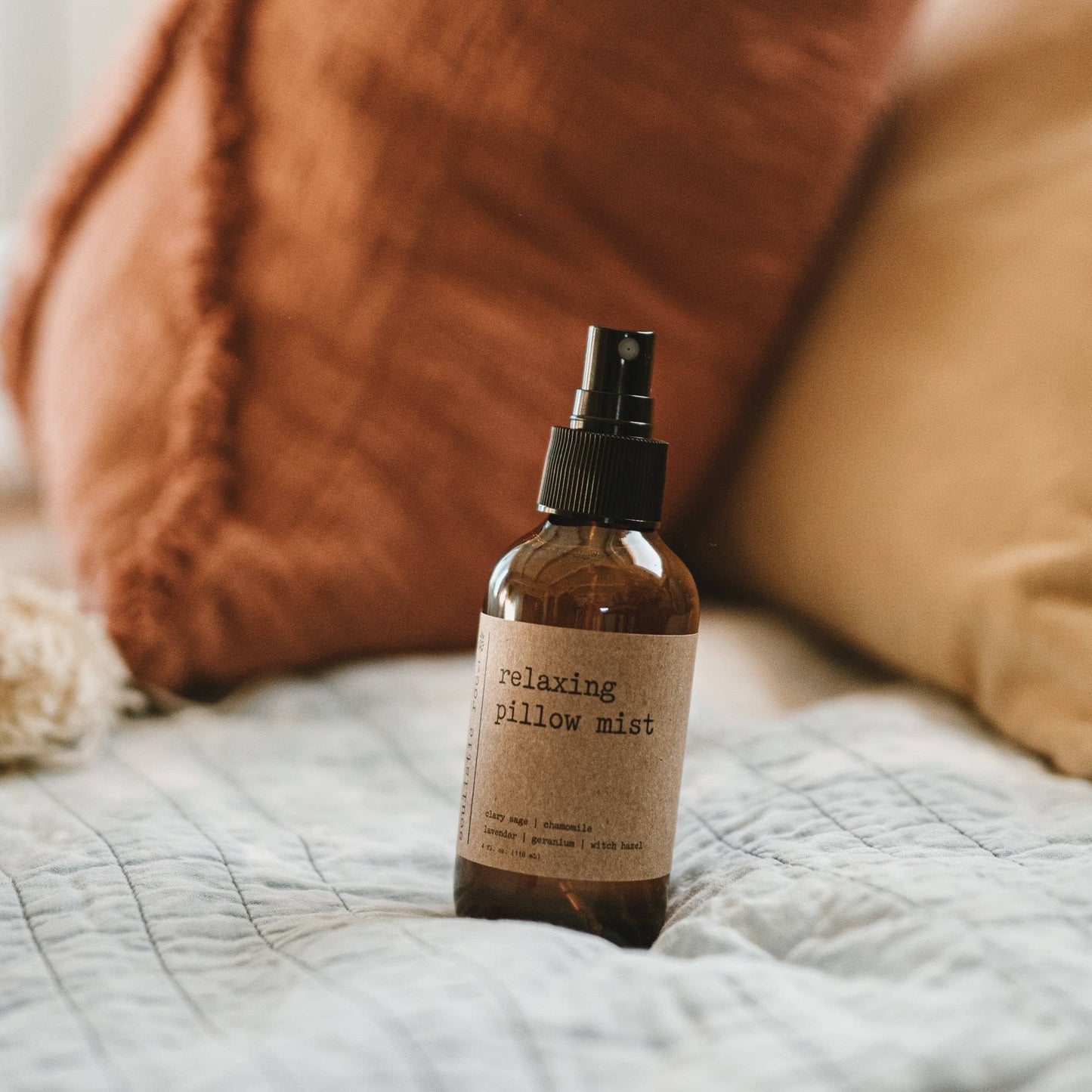 Relaxing Pillow Spray | Sleep & Linen Spray w/ Essential Oil: 2 oz - TheShabbyWick