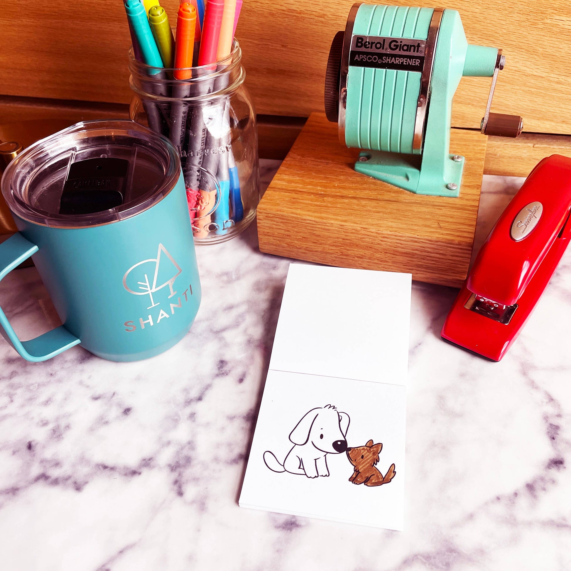 Dinos Dragons Diggers and Dogs Mini Coloring Book - TheShabbyWick