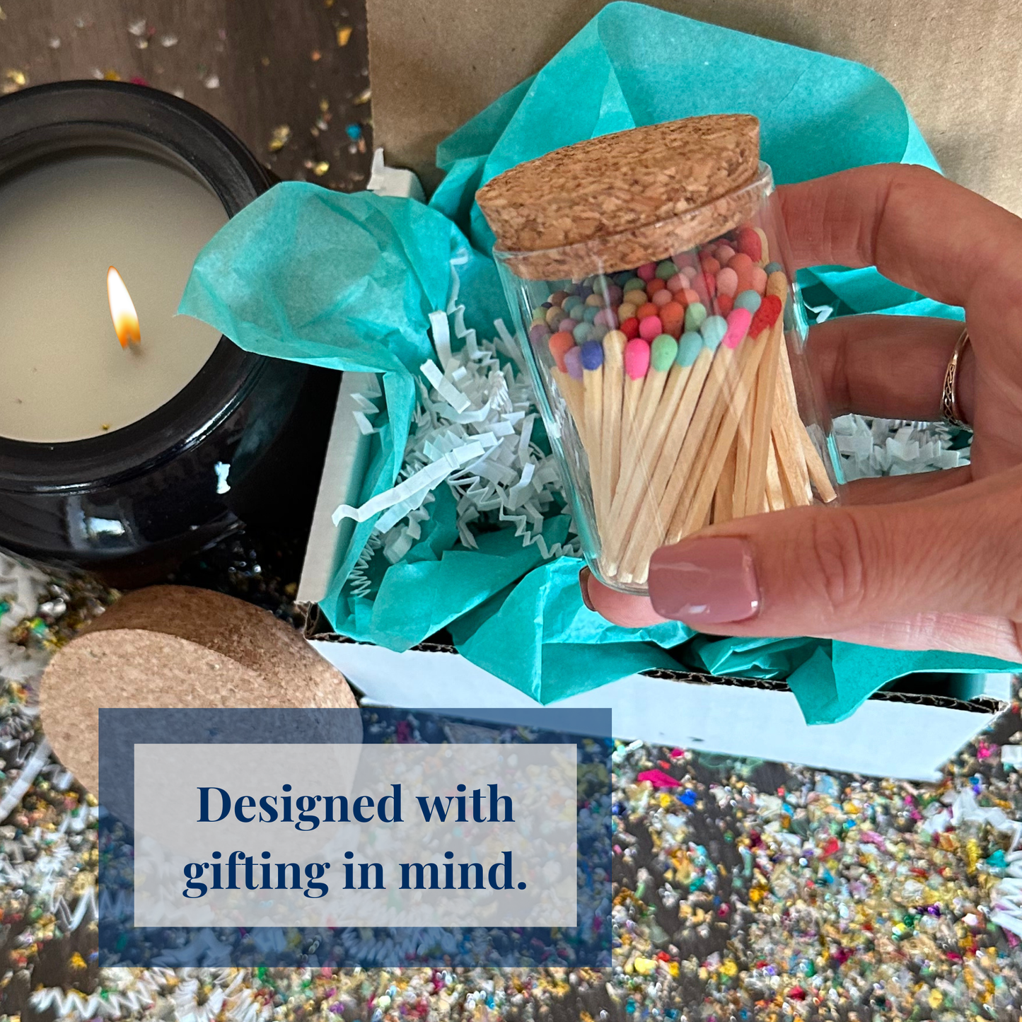 2" Matches + Small Bottle