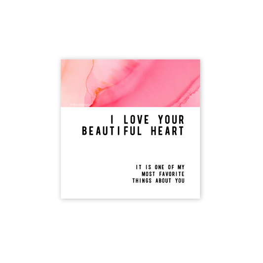 Your Beautiful Heart Magnet - TheShabbyWick