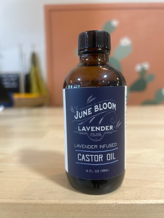 Lavender Infused Castor Oil - TheShabbyWick