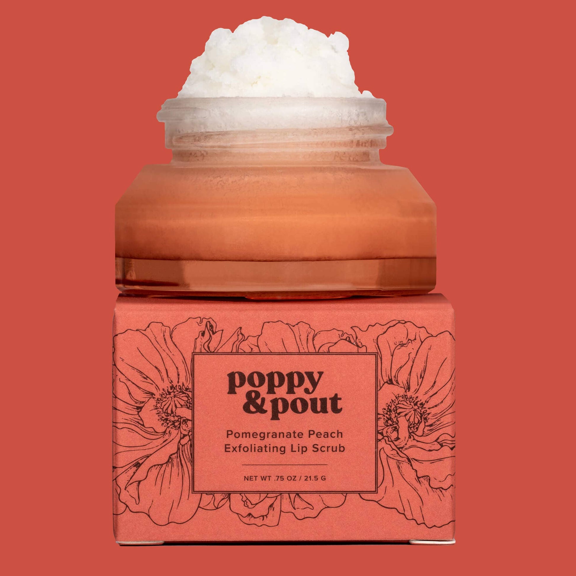 Lip Scrub, Pomegranate Peach - TheShabbyWick