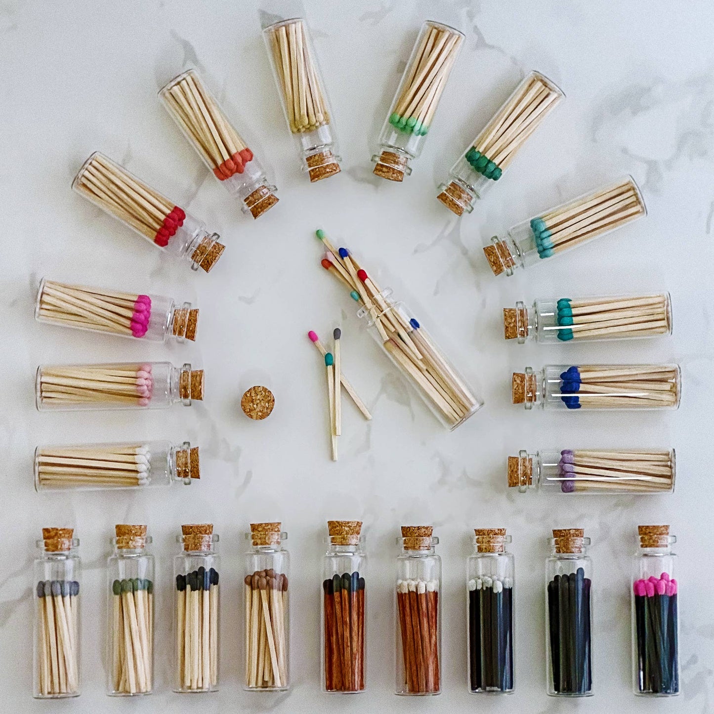 2" Matches + Small Bottle