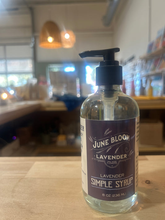 Lavender Simple Syrup - TheShabbyWick