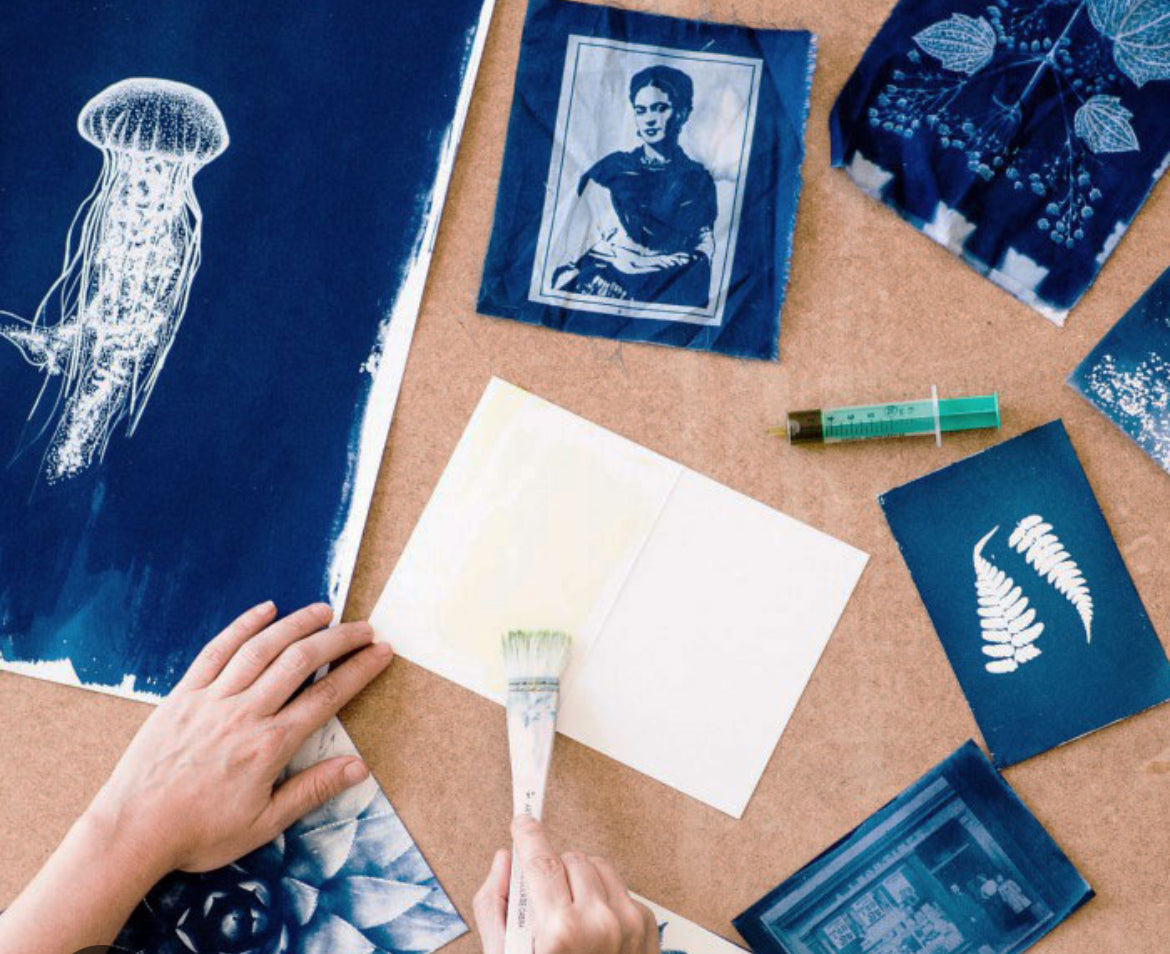 3/19 @10:30 Kids Cyanotype Class - TheShabbyWick