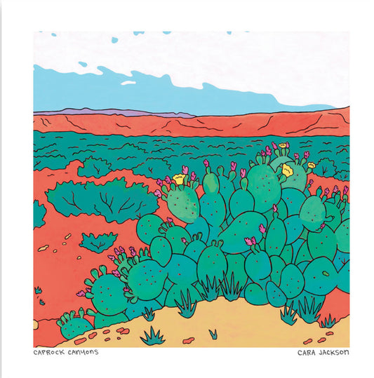 Caprock Canyon Print - TheShabbyWick