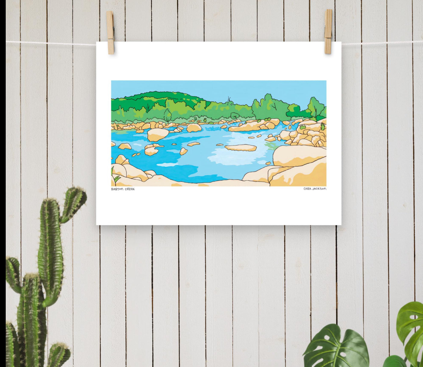 Barton Creek Print - TheShabbyWick