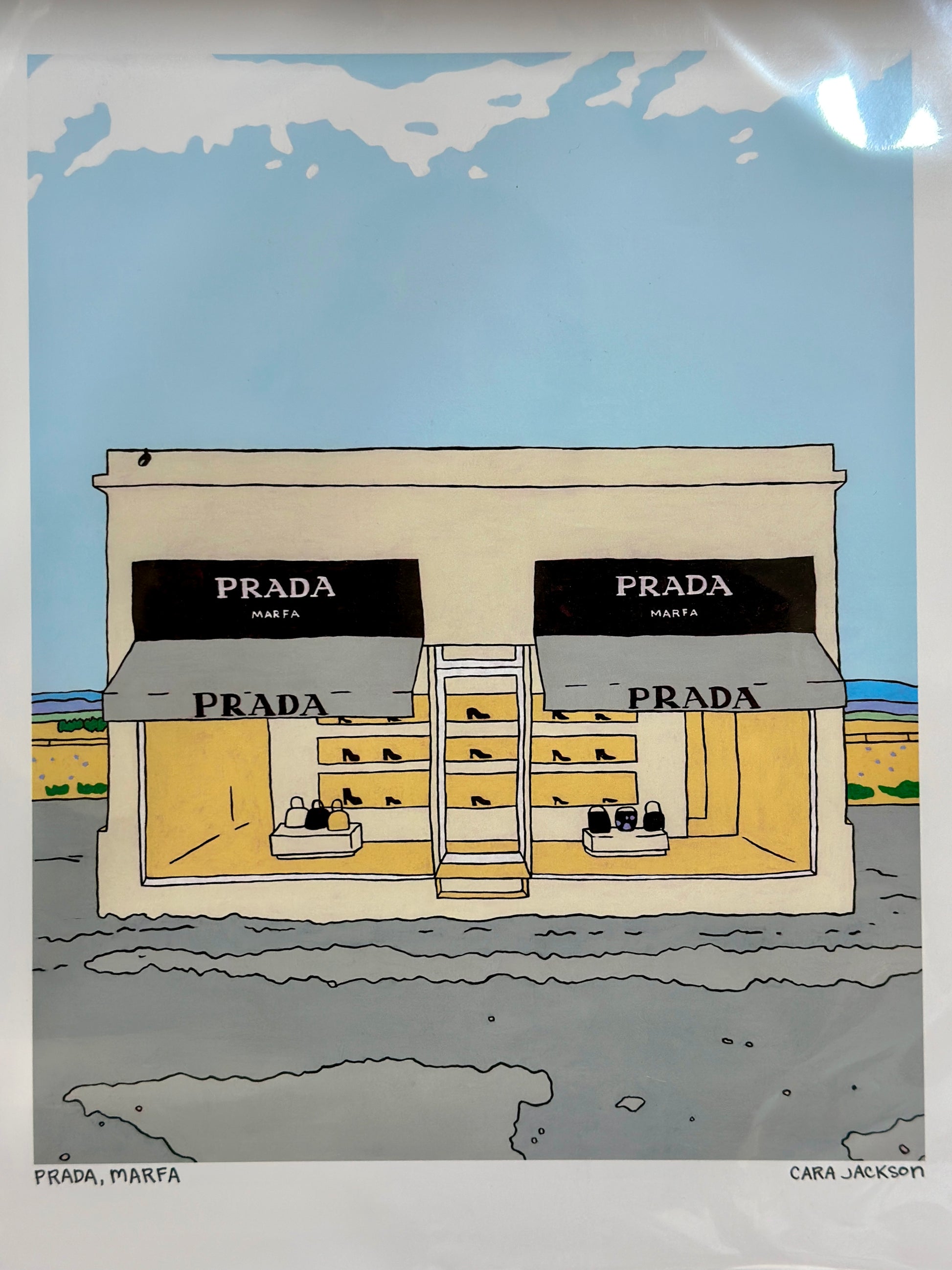 Prada, Marfa Print - TheShabbyWick