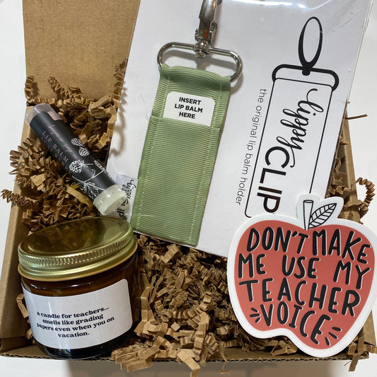 Teacher Gift Box - Lip - TheShabbyWick