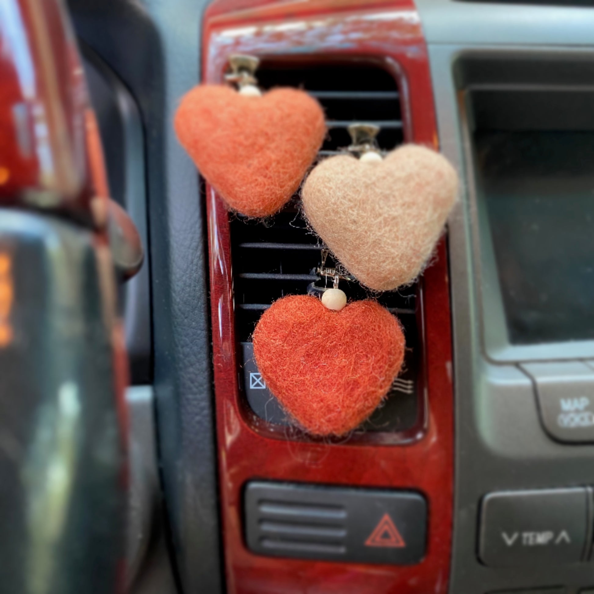 Reusable Wool Car Freshie - TheShabbyWick
