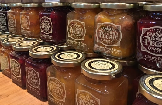 San Saba River Pecan Preserves 11 oz. - TheShabbyWick