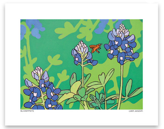 Bluebonnets Print - TheShabbyWick