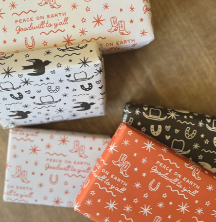 Gift Wrap Double Sided - TheShabbyWick