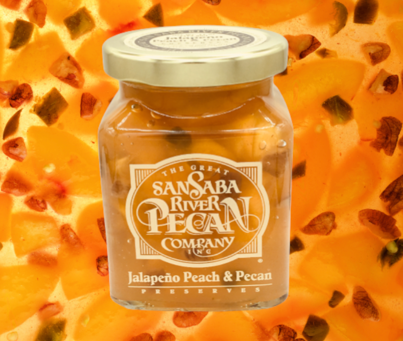 San Saba River Pecan Preserves 11 oz. - TheShabbyWick