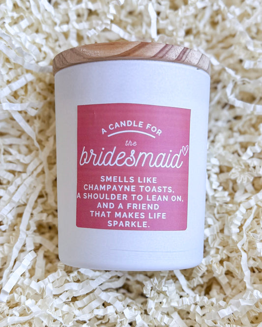 BRIDESMAID Candle