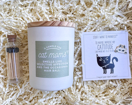 Cat Lovers Candle Gift Box