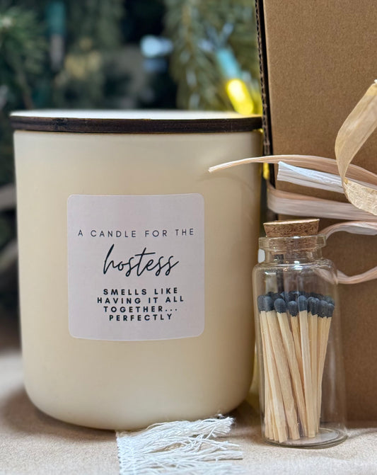 A Candle For The Hostess - TheShabbyWick