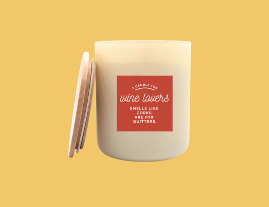 A Candle For WINE LOVERS