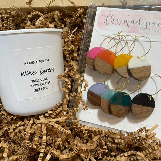 Wine Lovers Gift Box - TheShabbyWick