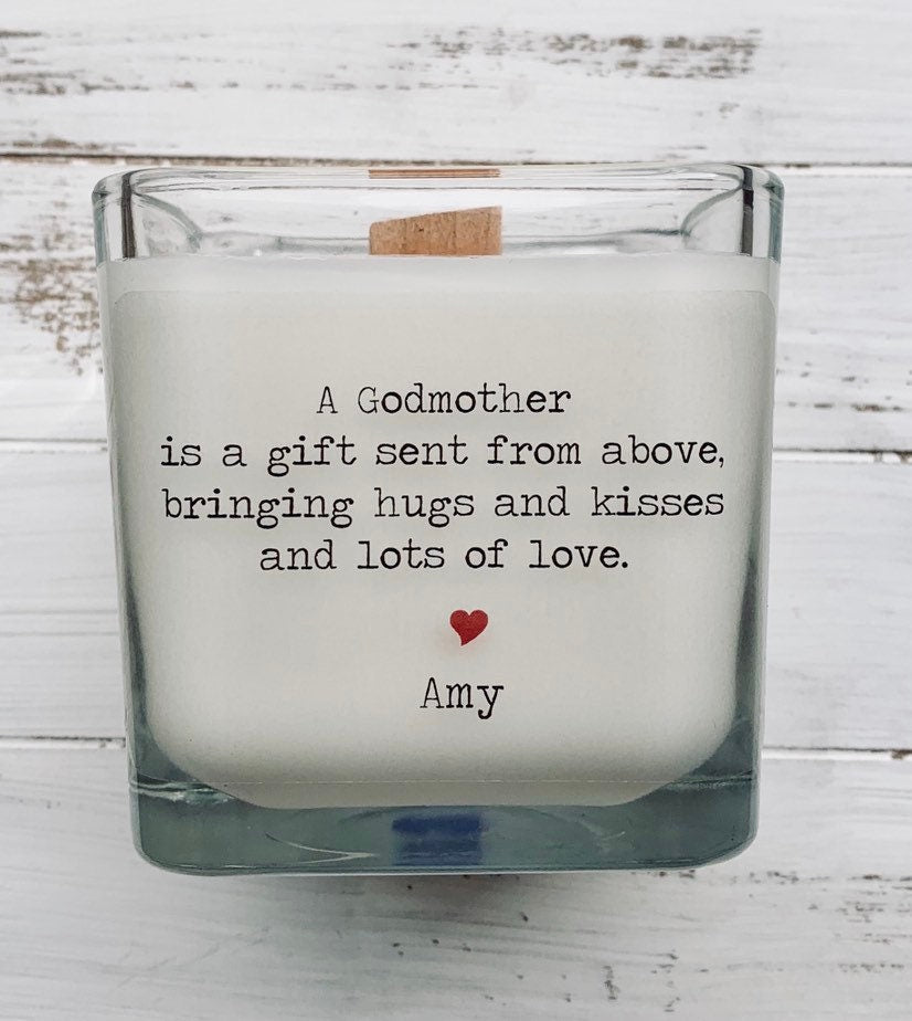 Madrina Gift La Madrina Proposal Gifts For Madrina Candle Will You Be My Madrina Keepsake Custom Mad - TheShabbyWick