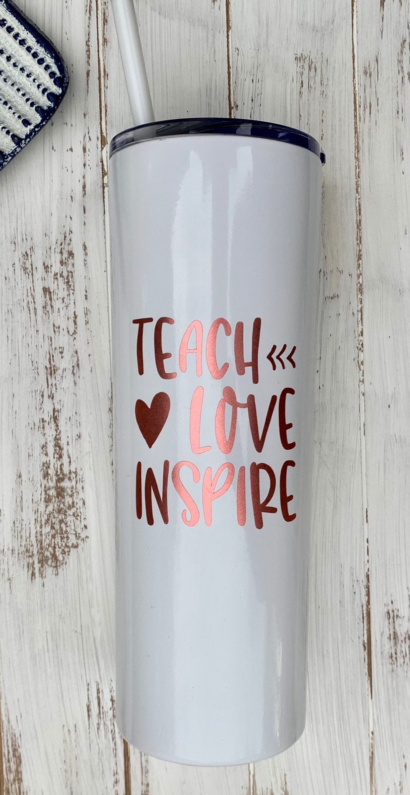Teacher Tumbler Personalized Cup For Teacher Personalized Teacher Gift Teacher Gifts For Teachers Te - TheShabbyWick