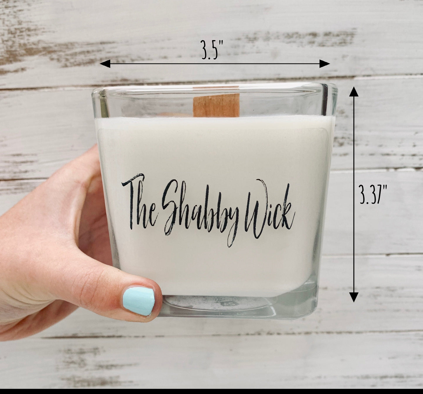 There's No Place like Home Candle, Personalized Scented Soy Candle for New Home Gift, Home Owner Gif - TheShabbyWick