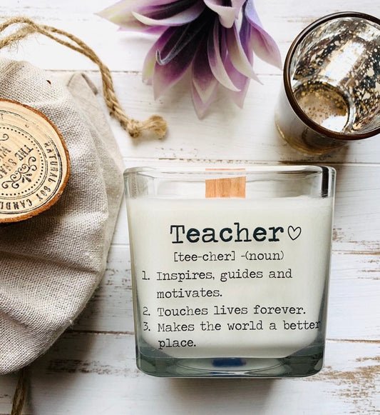 Soy Candle Teacher Candle Teacher Gift Back To School Gifts For Teachers Teacher Appreciation Teache - TheShabbyWick