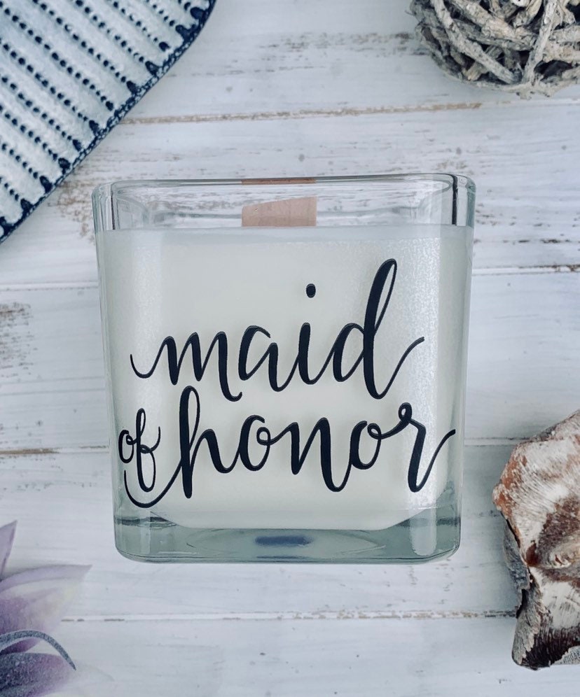 Maid Of Honor, Candle For Maid Of Honor, Maid Of Honor Gift, Maid of Honor Proposal, Maid Of Honor P - TheShabbyWick