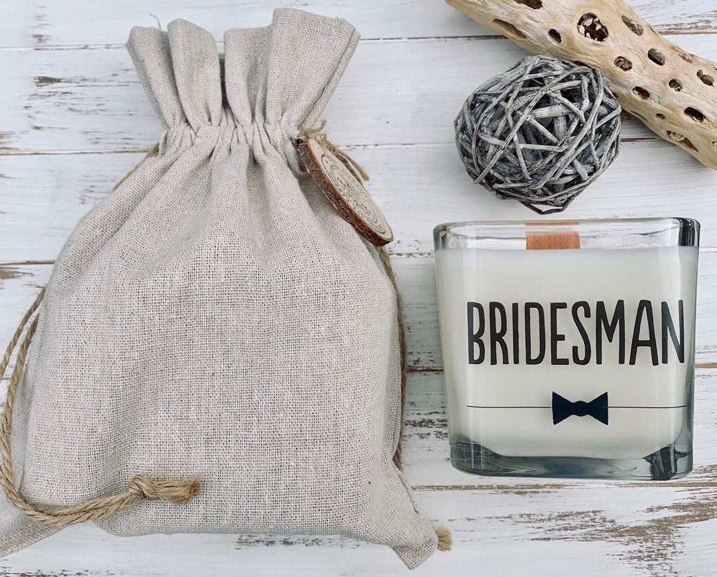 Bridesman Gift Man of Honor Gift Will You Be My Bridesman Wedding Party Favors Bridesman Proposal Wi - TheShabbyWick