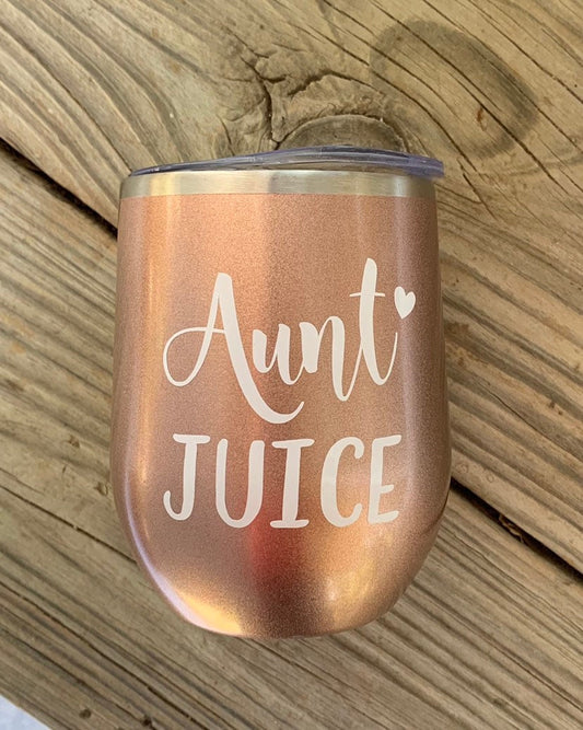 Aunt gift  Best Friend Gift  Gift For Friend  Wine Tumbler  Aunt Birthday Gifts  Name Stainless Cup - TheShabbyWick