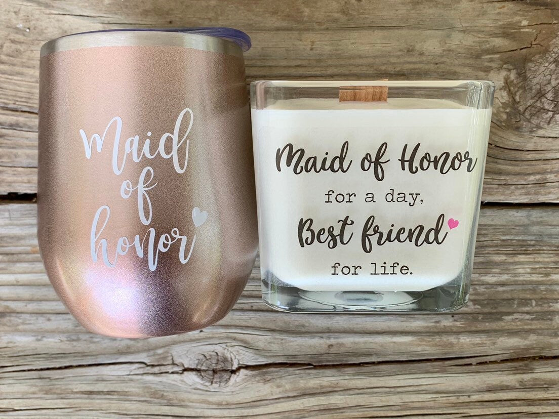 Maid Of Honor  Gift For Maid Of Honor Gifts Maid Of Honor Sister Gift Box For Maid Of Honor Proposal - TheShabbyWick