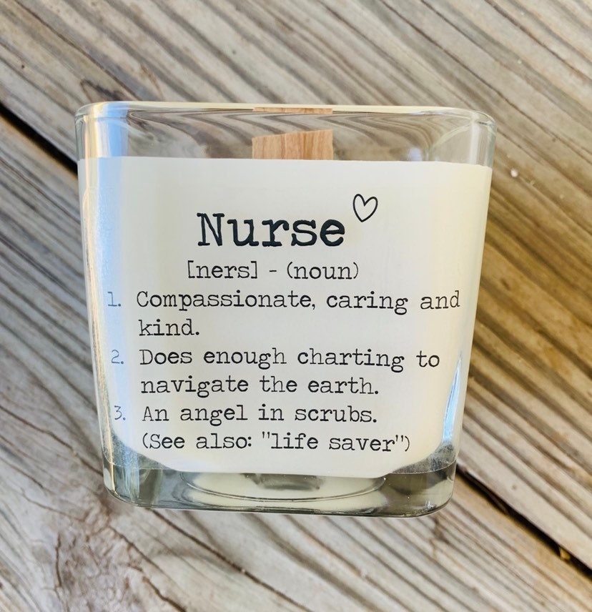 Soy Candle Nurse gift ideas Nurse Candle Nurse Gift Nurse Day Gifts  Gifts For Nurses Nurse Apprecia - TheShabbyWick