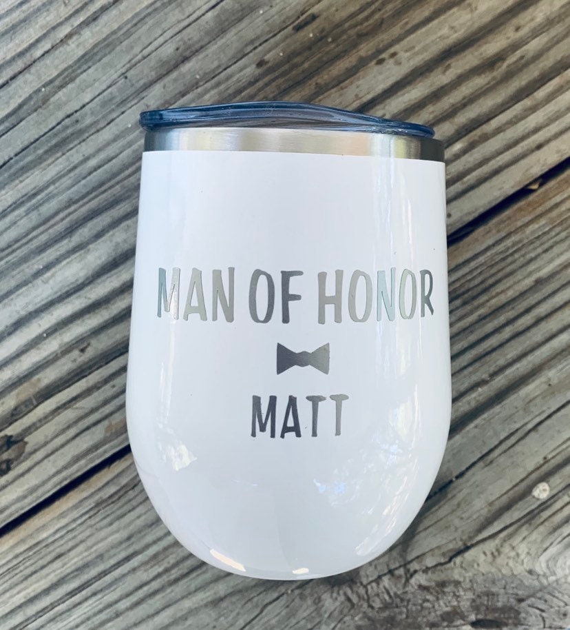 Man Of Honor Gift Man Of Honor Tumbler Man Of Honor Proposal Tumbler Man Of Honor Favor Will You Be - TheShabbyWick