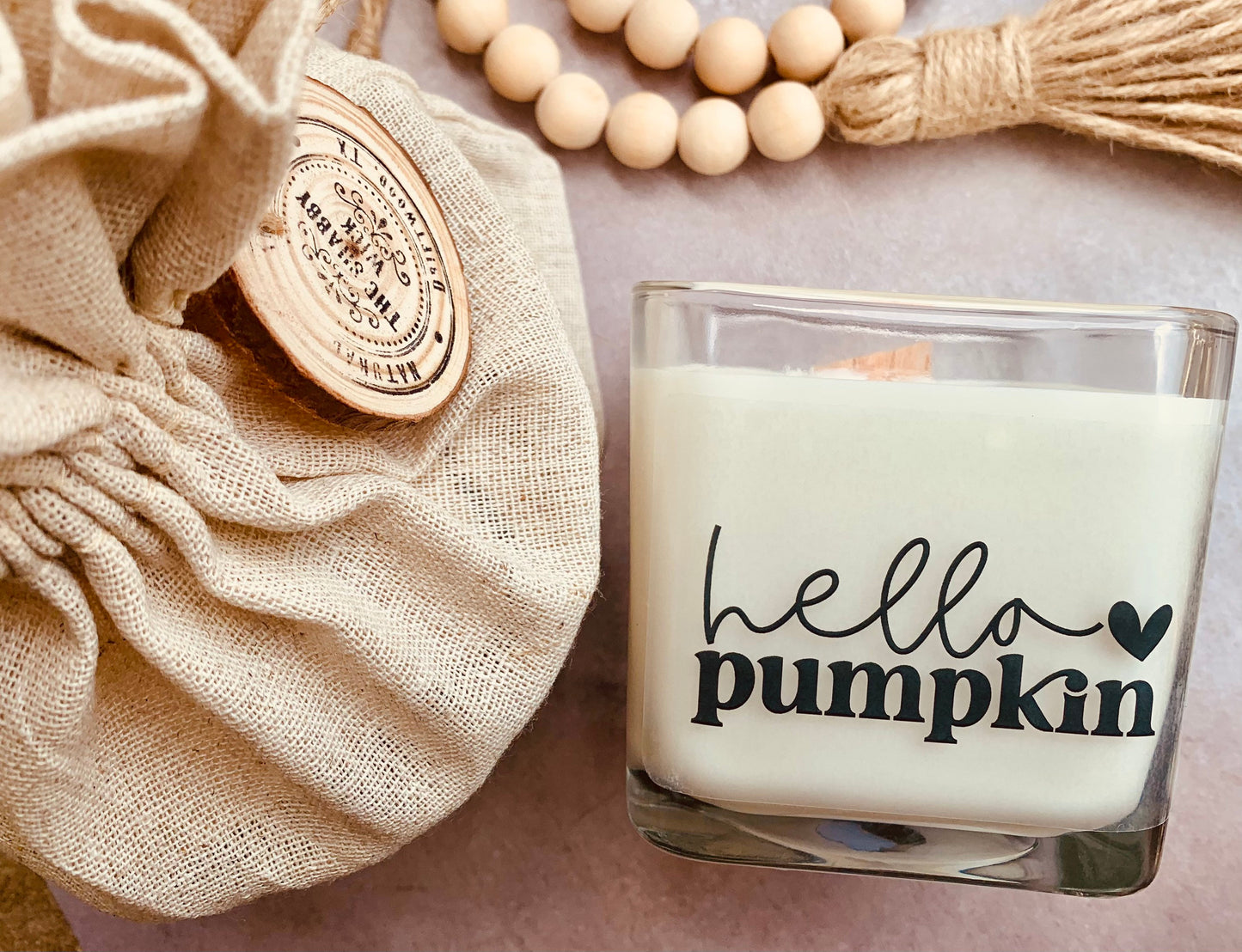 Fall Candles | Fall Candles Soy | Fall Candle Holders | Fall Candle Labels | Hello Pumpkin | Hello P - TheShabbyWick